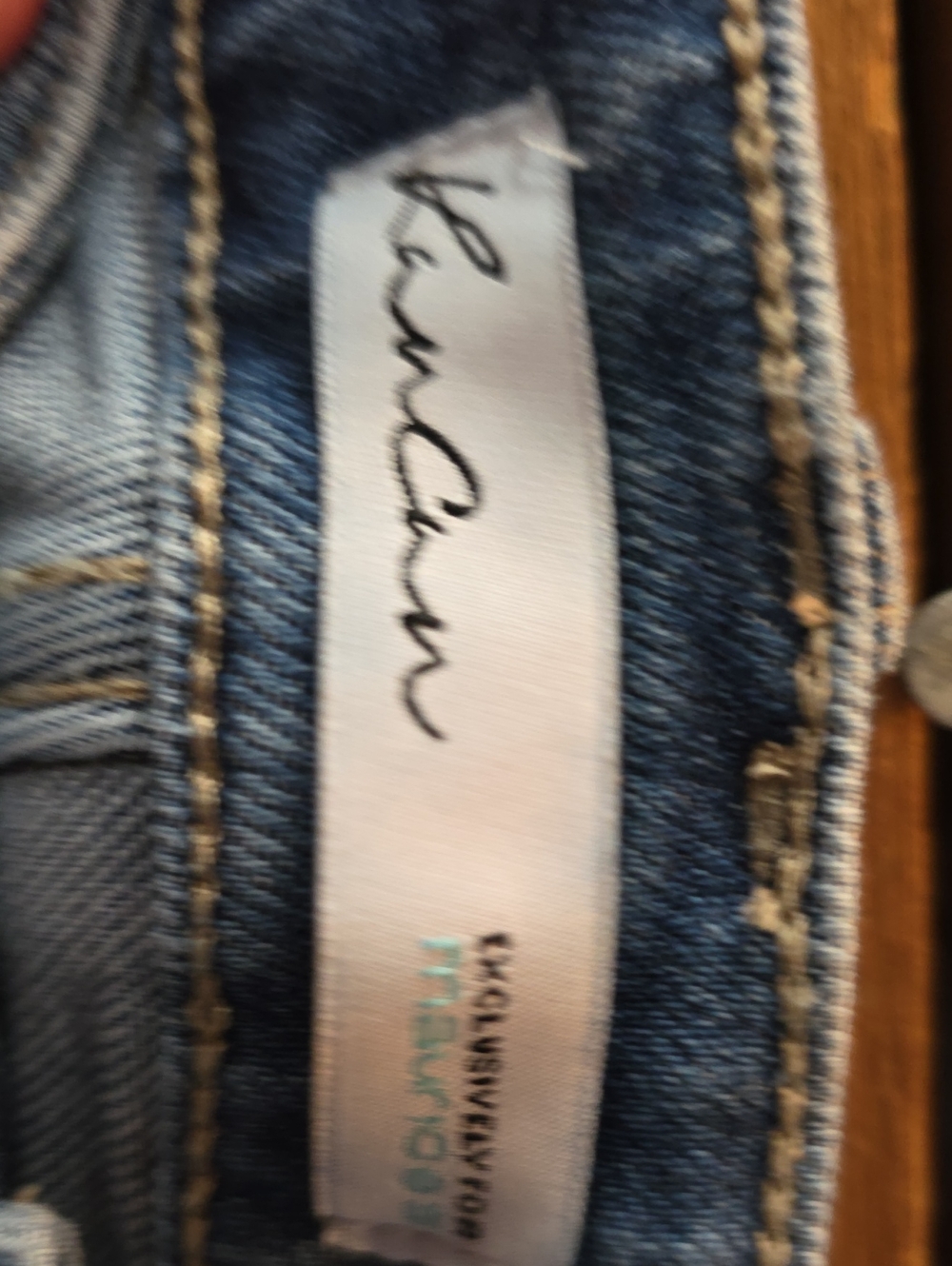 Kancan jeans- like new- size 24 - Picture 4 of 4